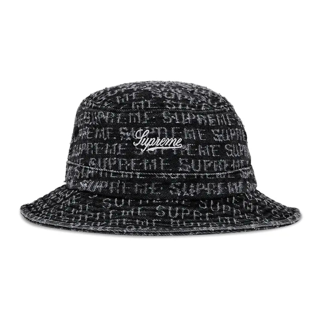 Supreme Needle Punch Denim Crusher Black