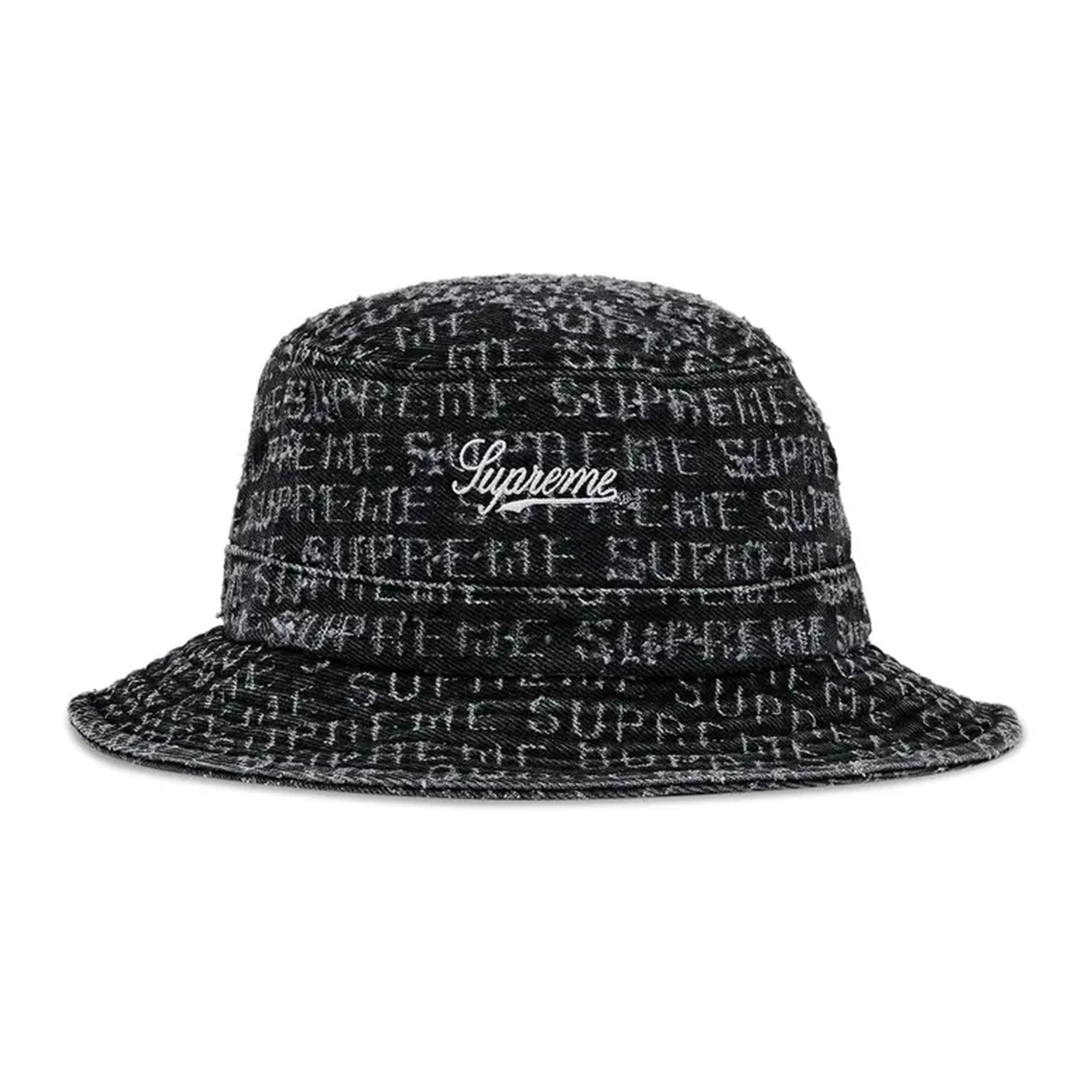 Supreme Needle Punch Denim Crusher Black