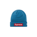 Supreme New Era Box Logo Beanie FW22 Blue