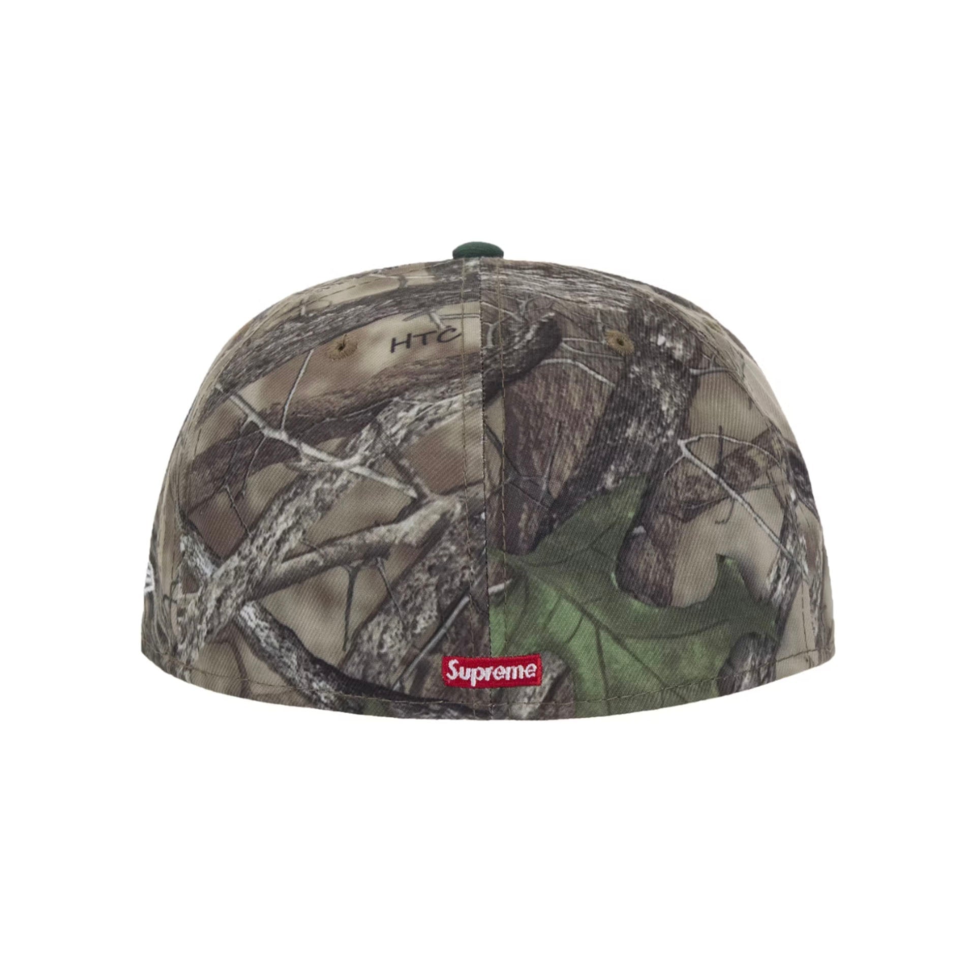 Supreme New Era Reaper S Logo 59Fifty Fitted Hat Woodland Camo