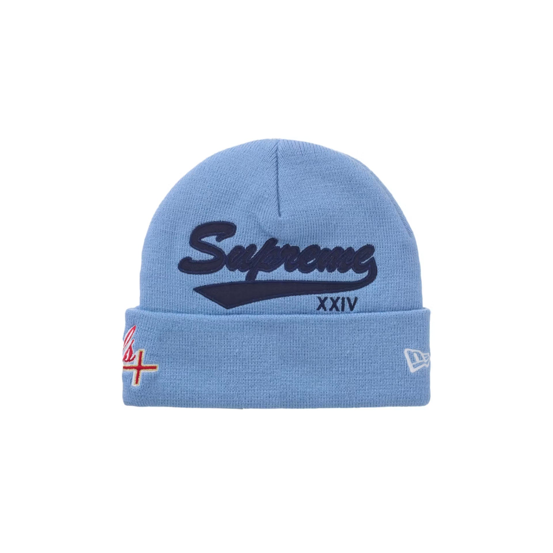 Supreme New Era Salvation Beanie Light Blue