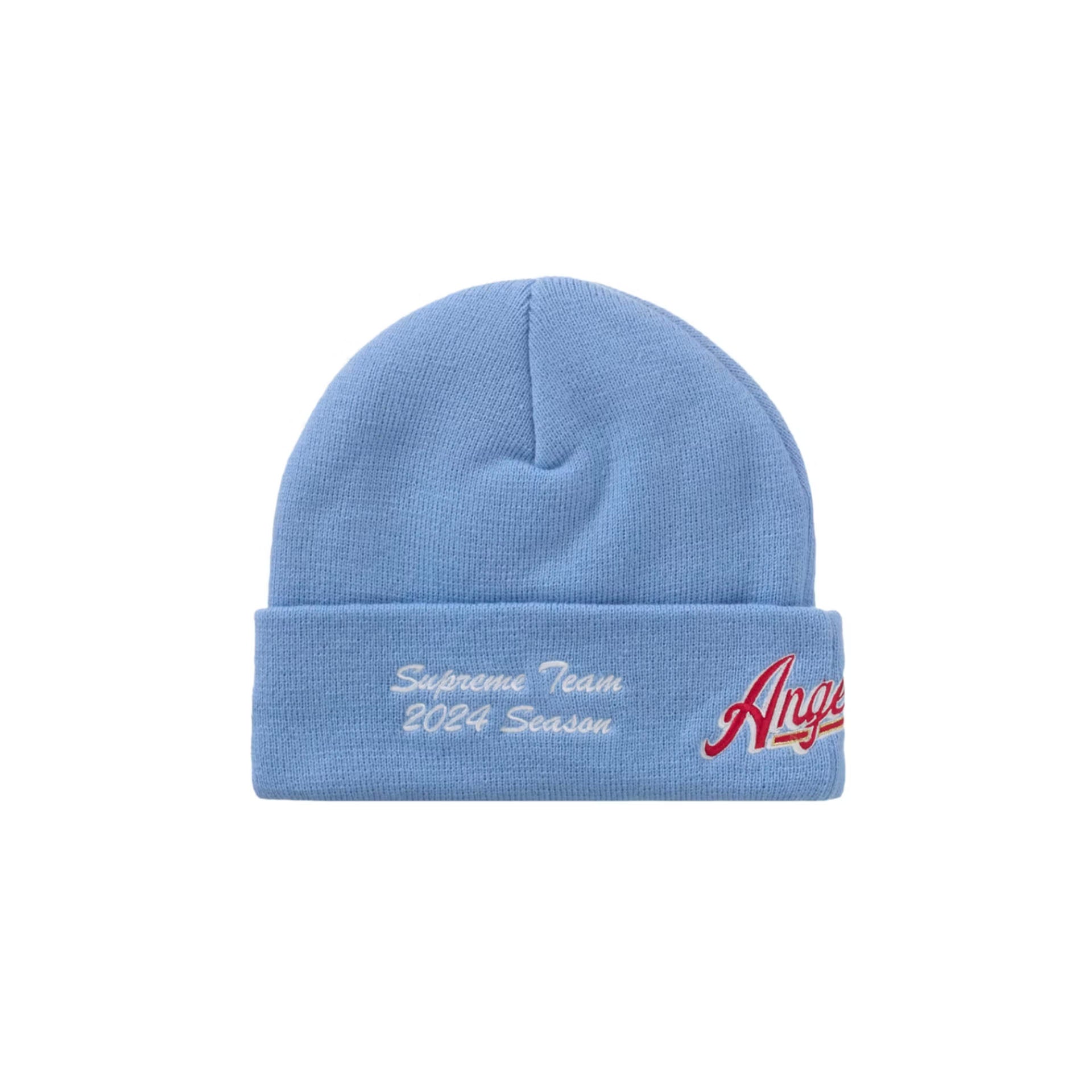 Supreme New Era Salvation Beanie Light Blue