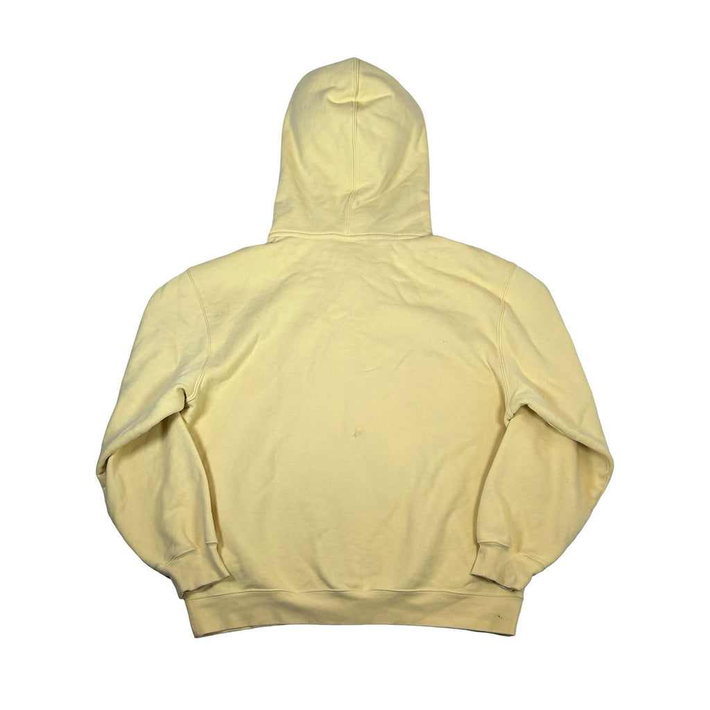 Supreme Nike Half Zip Hooded Sweatshirt Pale Yellow [USED] - L (Used)
