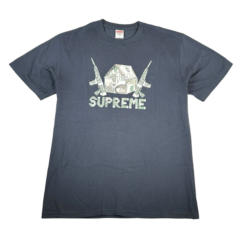 Supreme Origami Tee Navy [USED] - L (Used)
