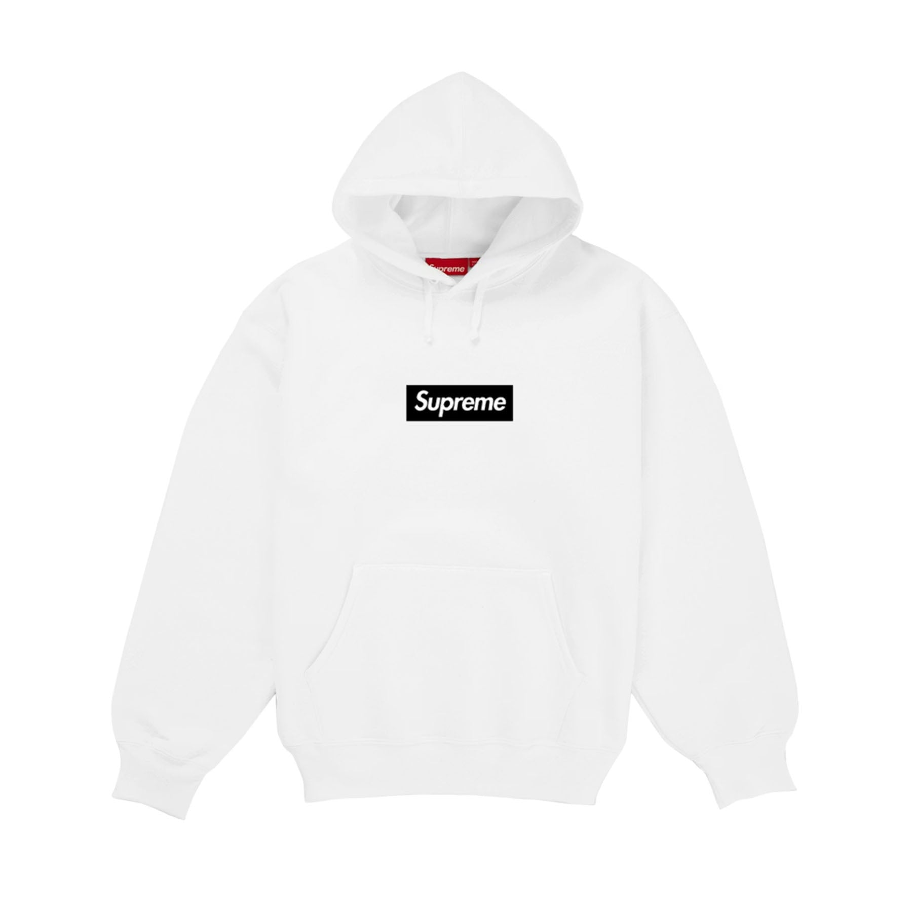 Supreme Paris Anniversary Box Logo Hoodie White