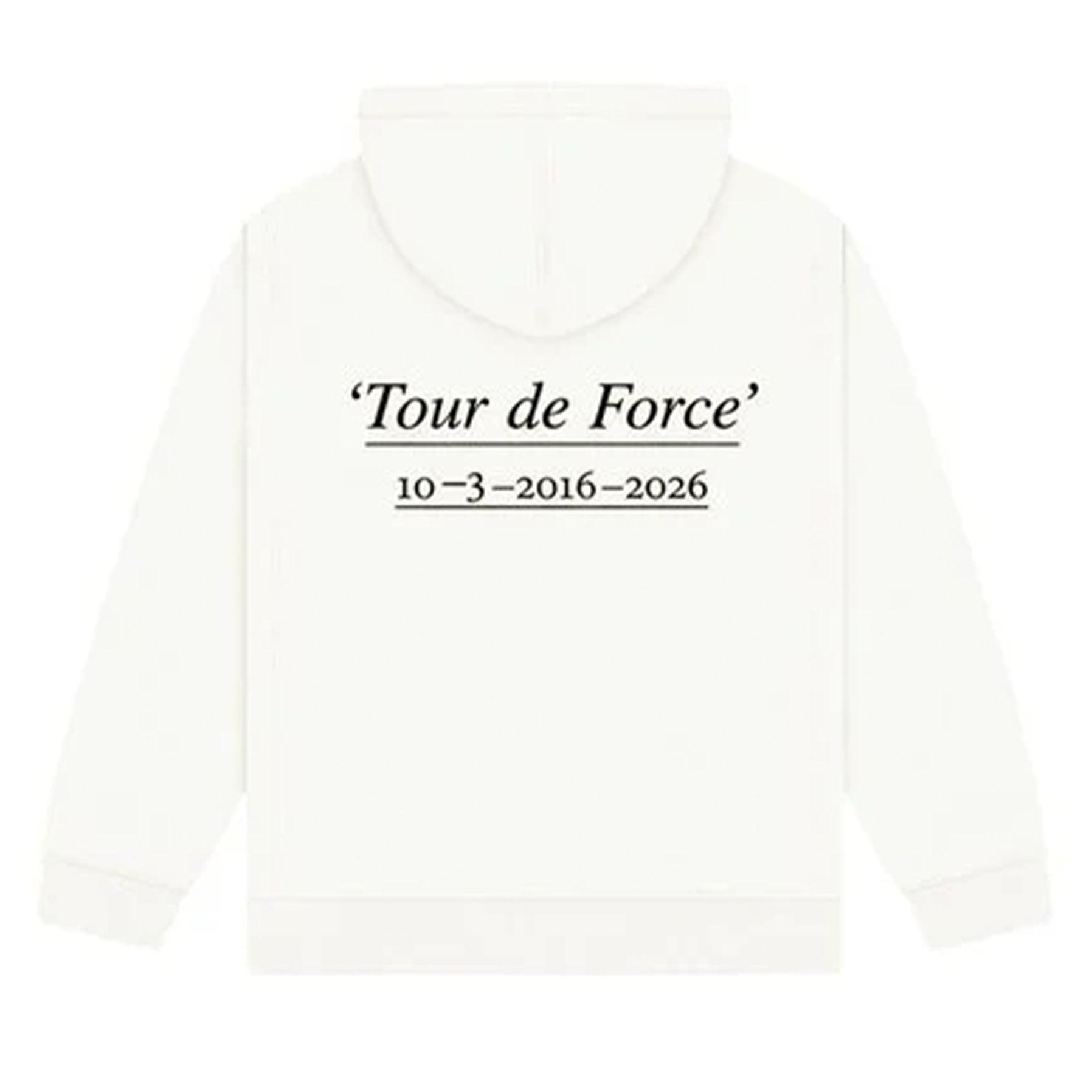 Supreme Paris Anniversary Box Logo Hoodie White