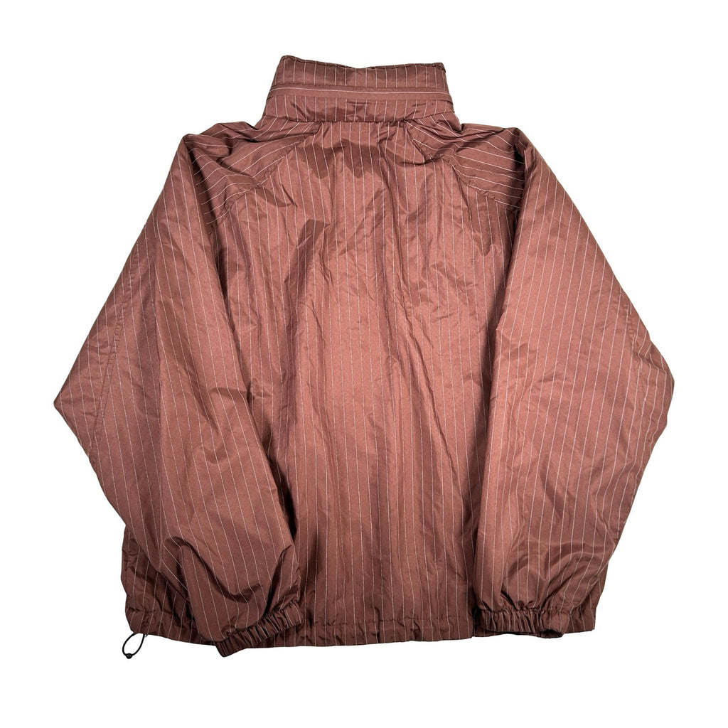 Supreme Reflective Pinstripe Track Jacket Brown [USED] - M (Used)