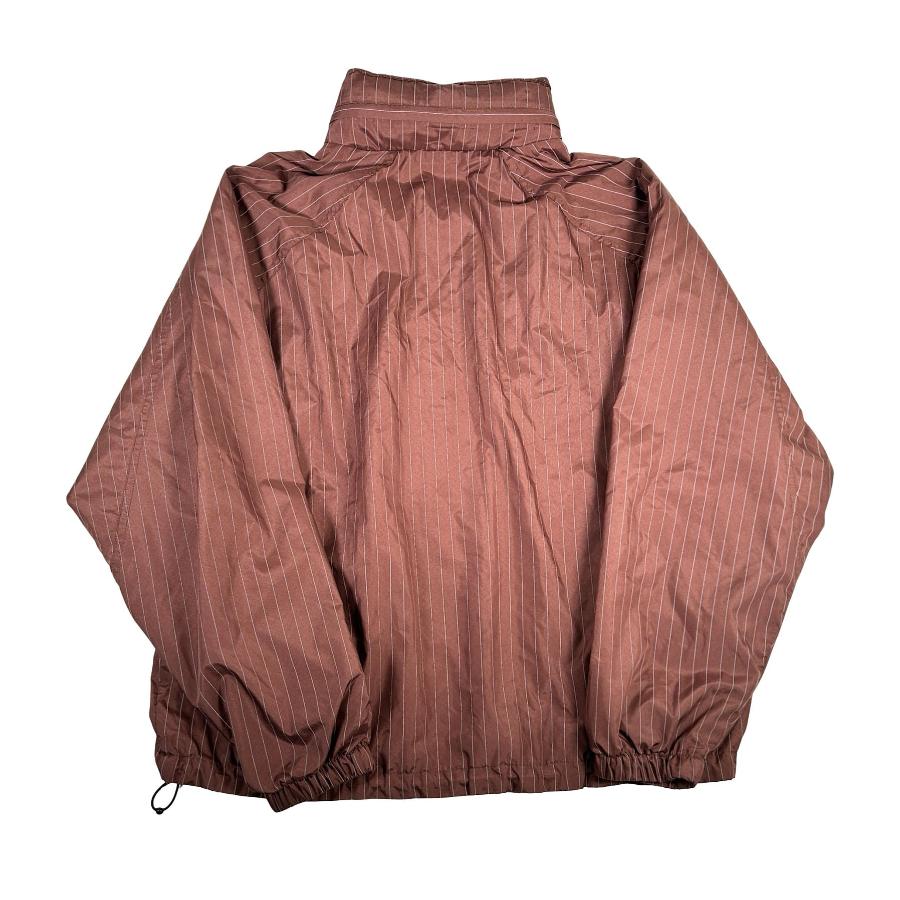 Supreme Reflective Pinstripe Track Jacket Brown [USED] - M (Used)