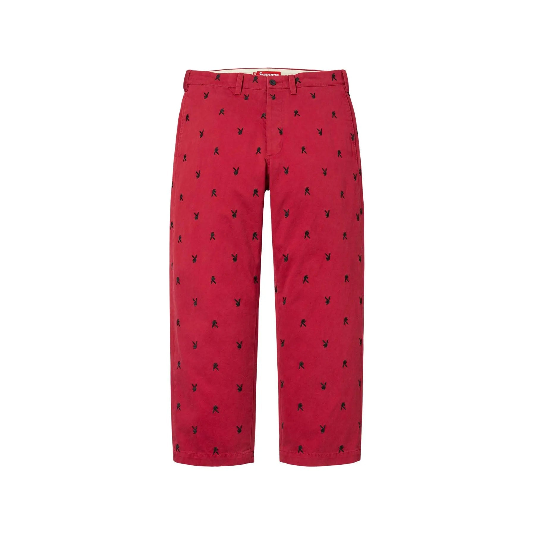 Supreme Chino Pant (SS26) Red Playboy