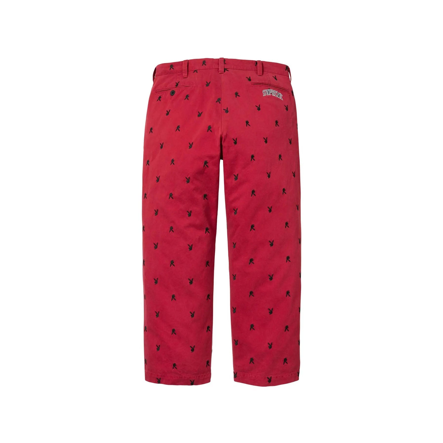 Supreme Chino Pant (SS26) Red Playboy