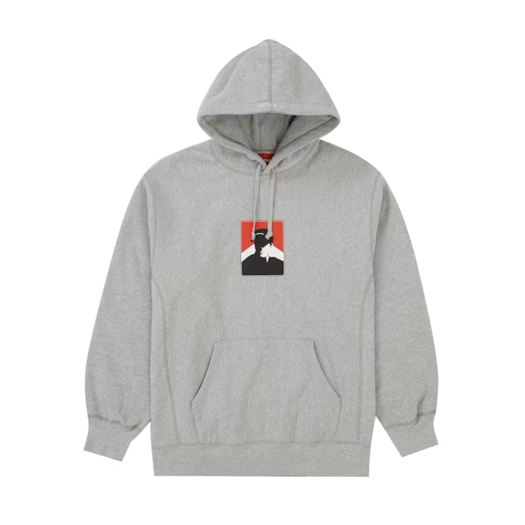 Supreme Portrait Hooded Sweatshirt (FW20) Heather Grey [USED] - S (Used)
