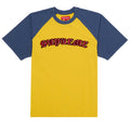 Supreme Rhinestone Raglan S/S Top Gold