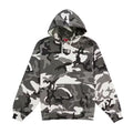 Supreme Satin Applique Hooded Sweatshirt (SS26) Snow Camo