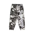 Supreme Satin Applique Sweatpant (SS26) Snow Camo