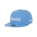 Supreme Shop Box Logo New Era 59Fifty Fitted Hat Light Blue