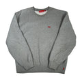 Supreme Small Box Crewneck Heather Grey [USED] - L (Used)