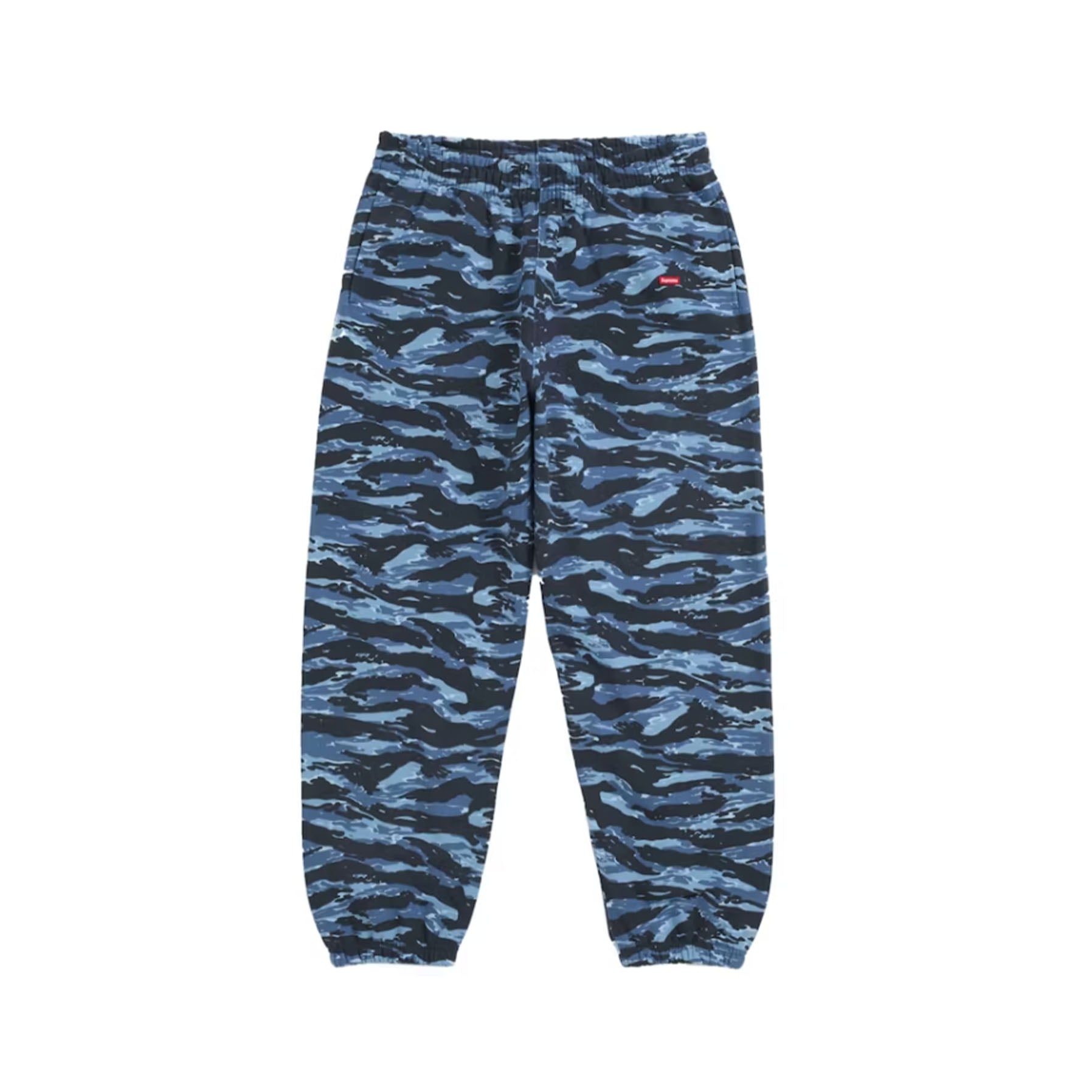 Supreme Small Box Sweatpant (FW24) Blue Tiger Camo [USED] - M (Used)
