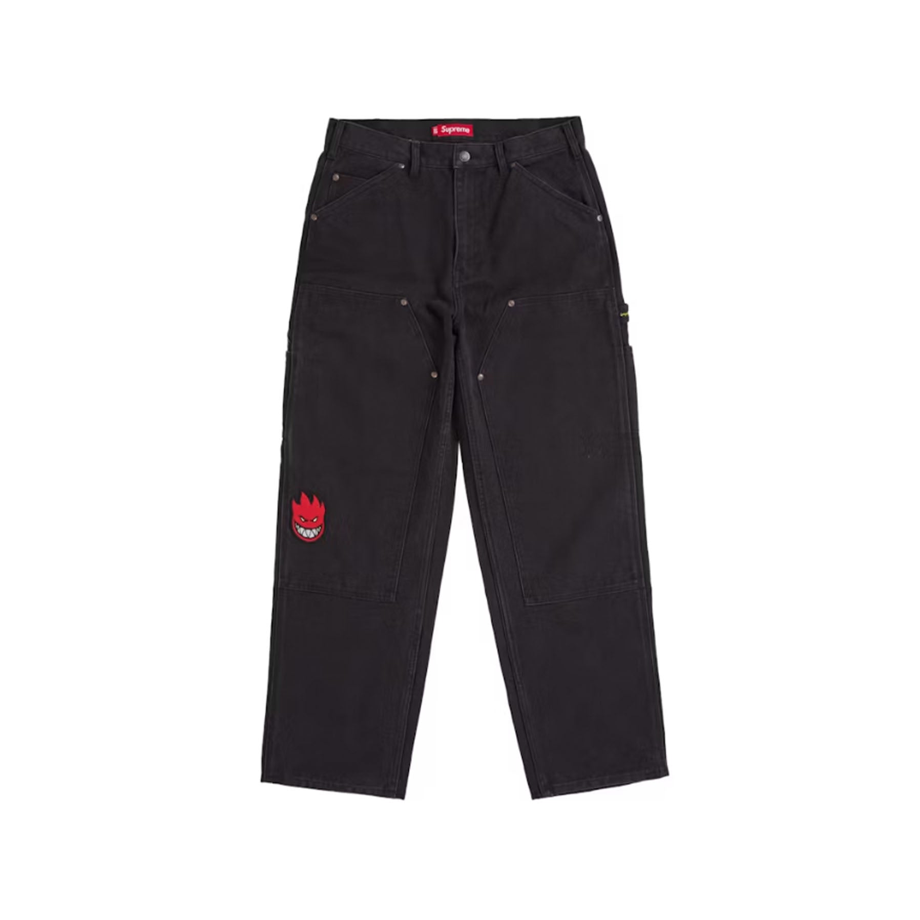Supreme Spitfire Double Knee Painter Pant Black