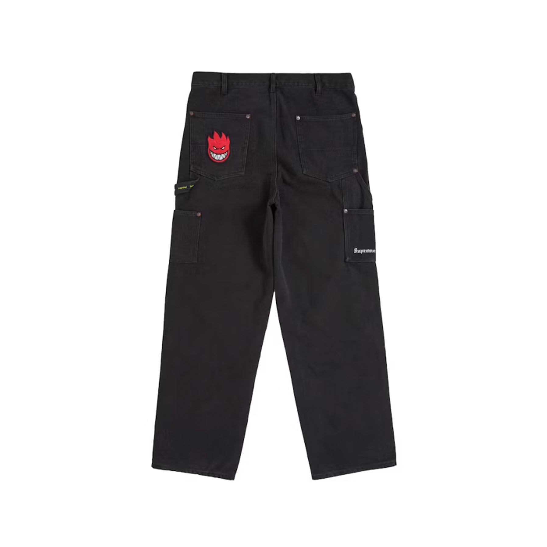 Supreme Spitfire Double Knee Painter Pant Black