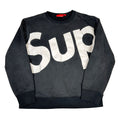 Supreme Sup Big Logo Crewneck [USED] - XL (Used)