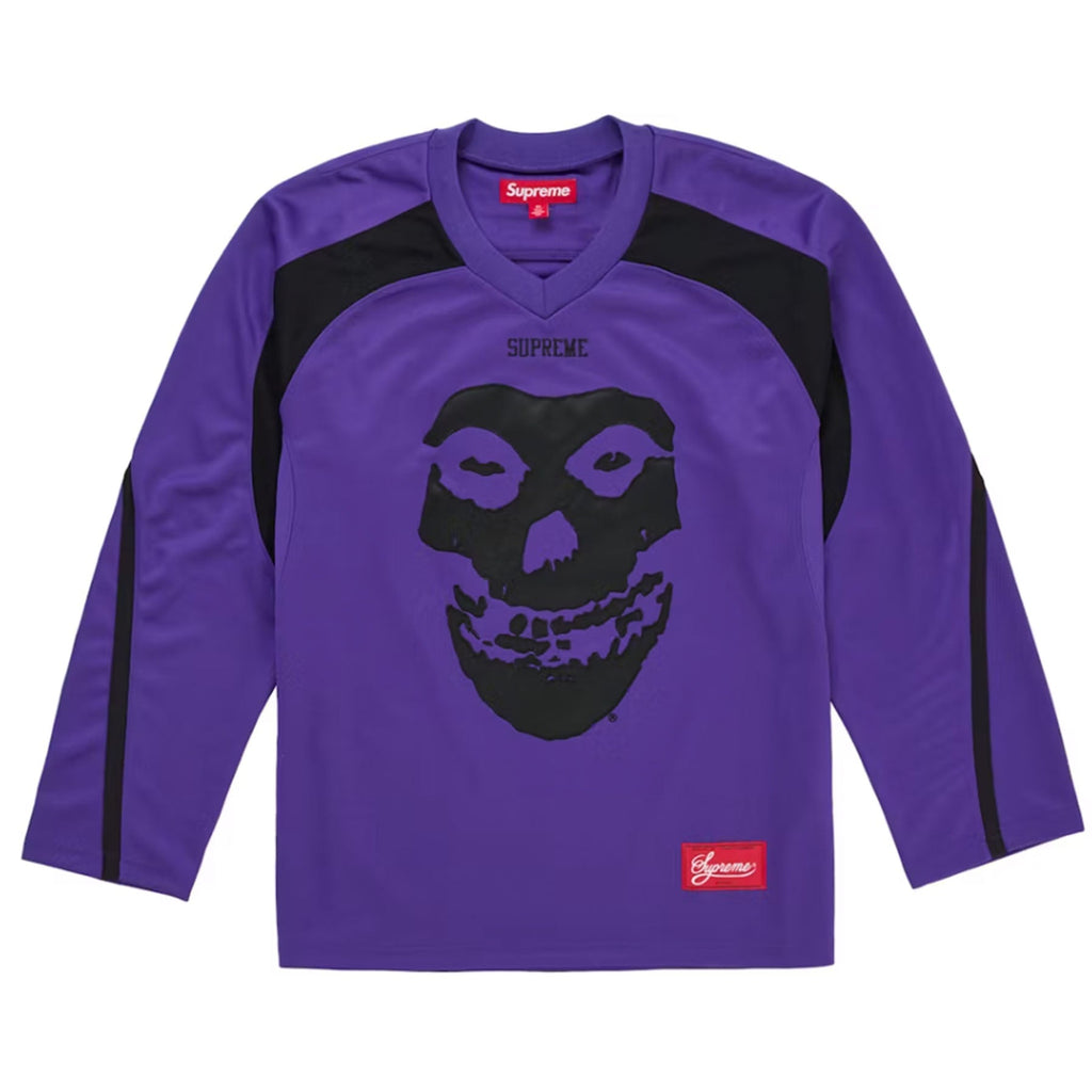 Supreme The Misfits Hockey Jersey Purple