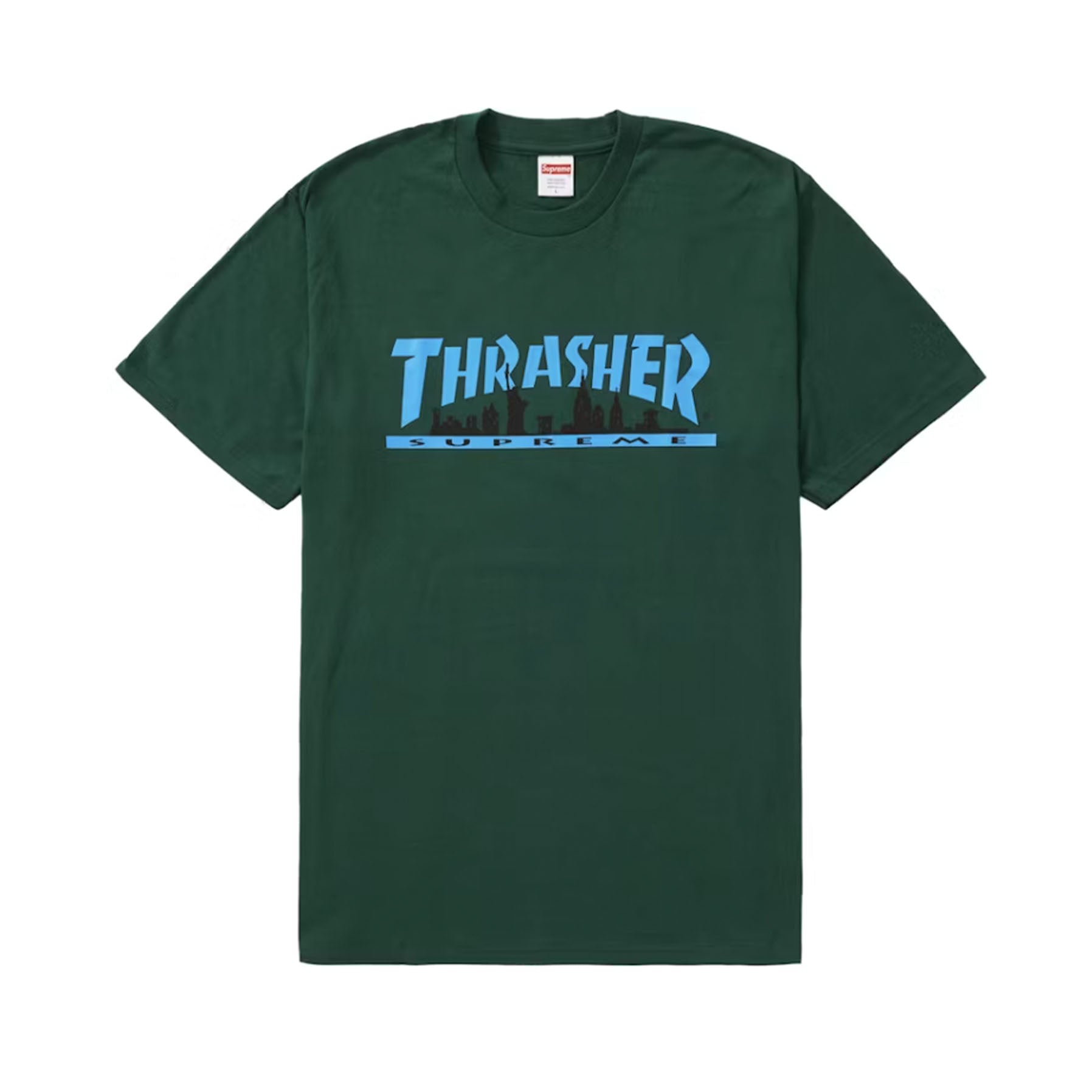 Supreme Thrasher Skyline Tee Dark Green