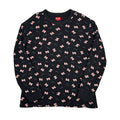 Supreme Bow Waffle Thermal Black [Used] - L (Used)