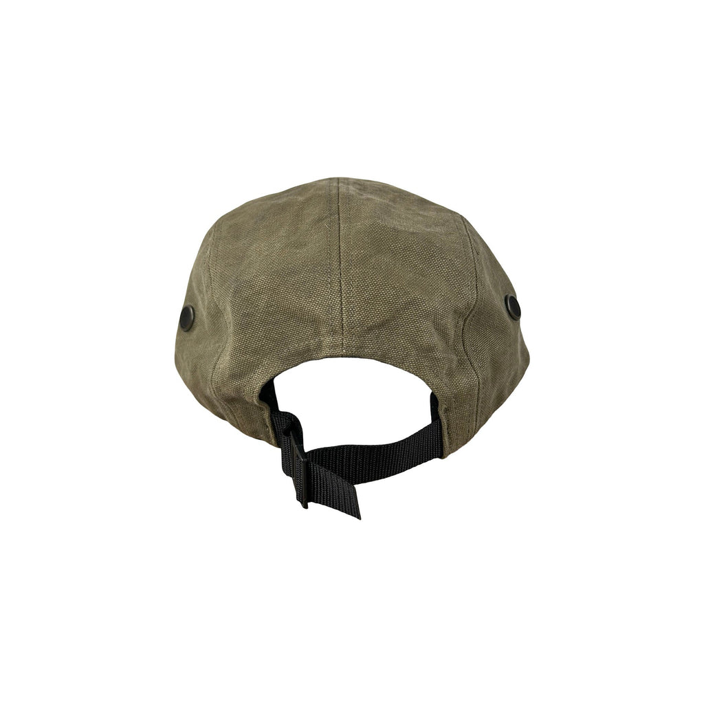 Supreme Washed Canvas Camp Cap (FW19) Olive [USED]