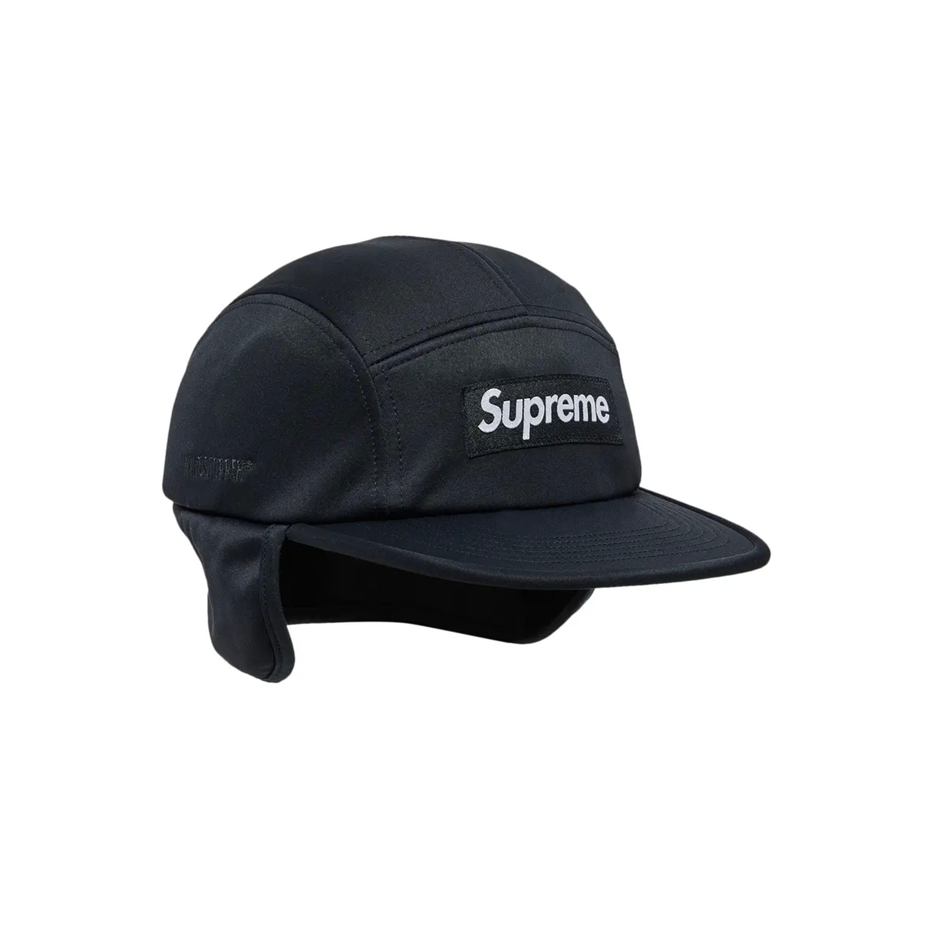 Supreme WINDSTOPPER Earflap Camp Cap Black