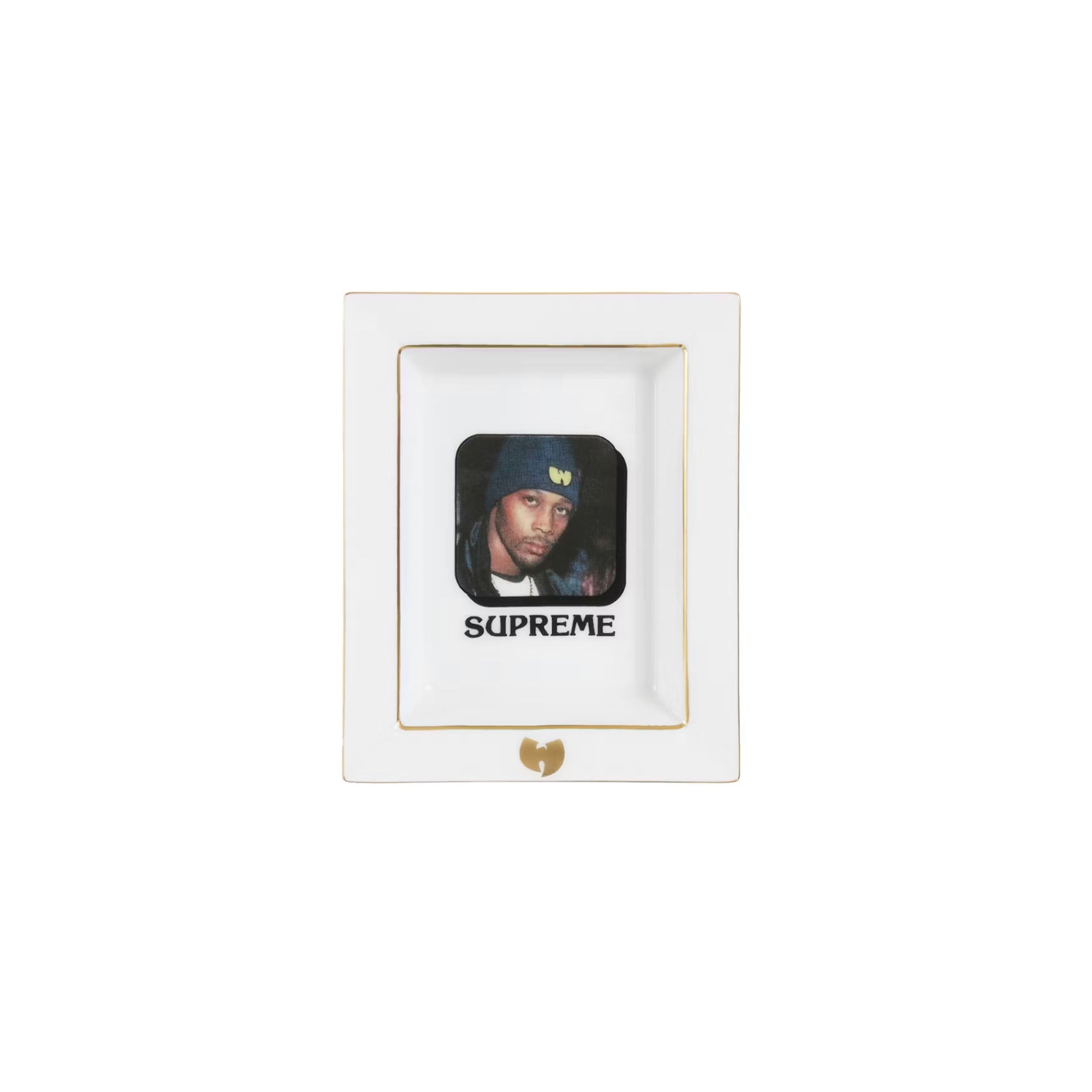Supreme Wu-Tang Clan RZA Meissen Tray White