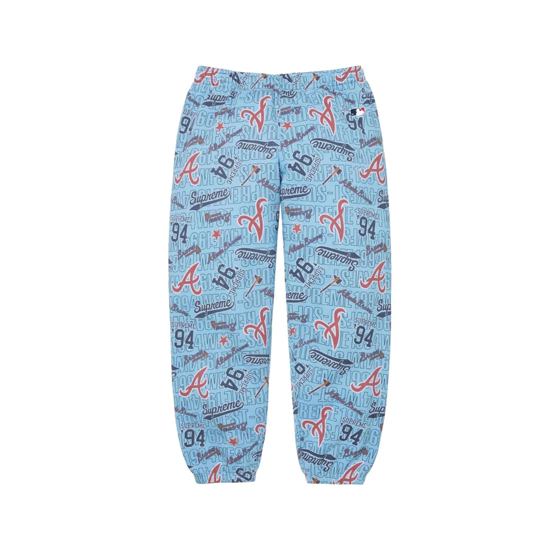 Supreme Mitchell & Ness Teams Sweatpant Blue