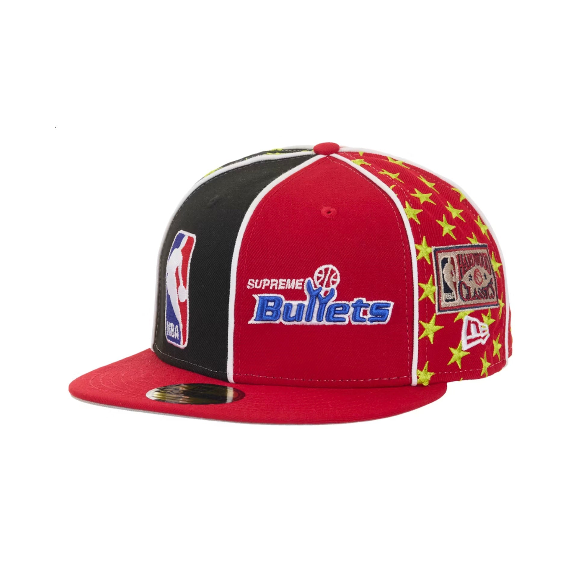 Supreme Mitchell & Ness Teams New Era 59Fifty Fitted Hat Red