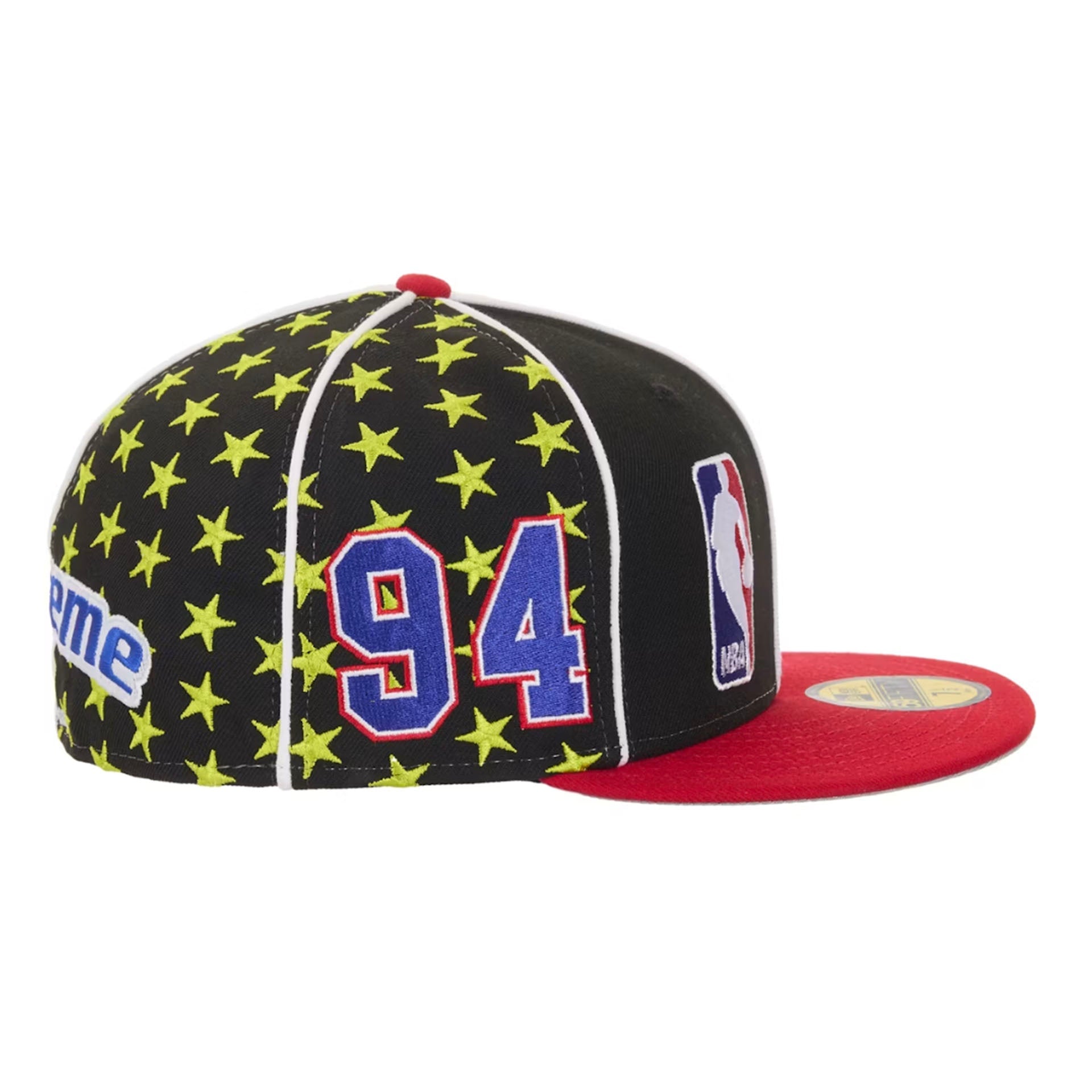 Supreme Mitchell & Ness Teams New Era 59Fifty Fitted Hat Red