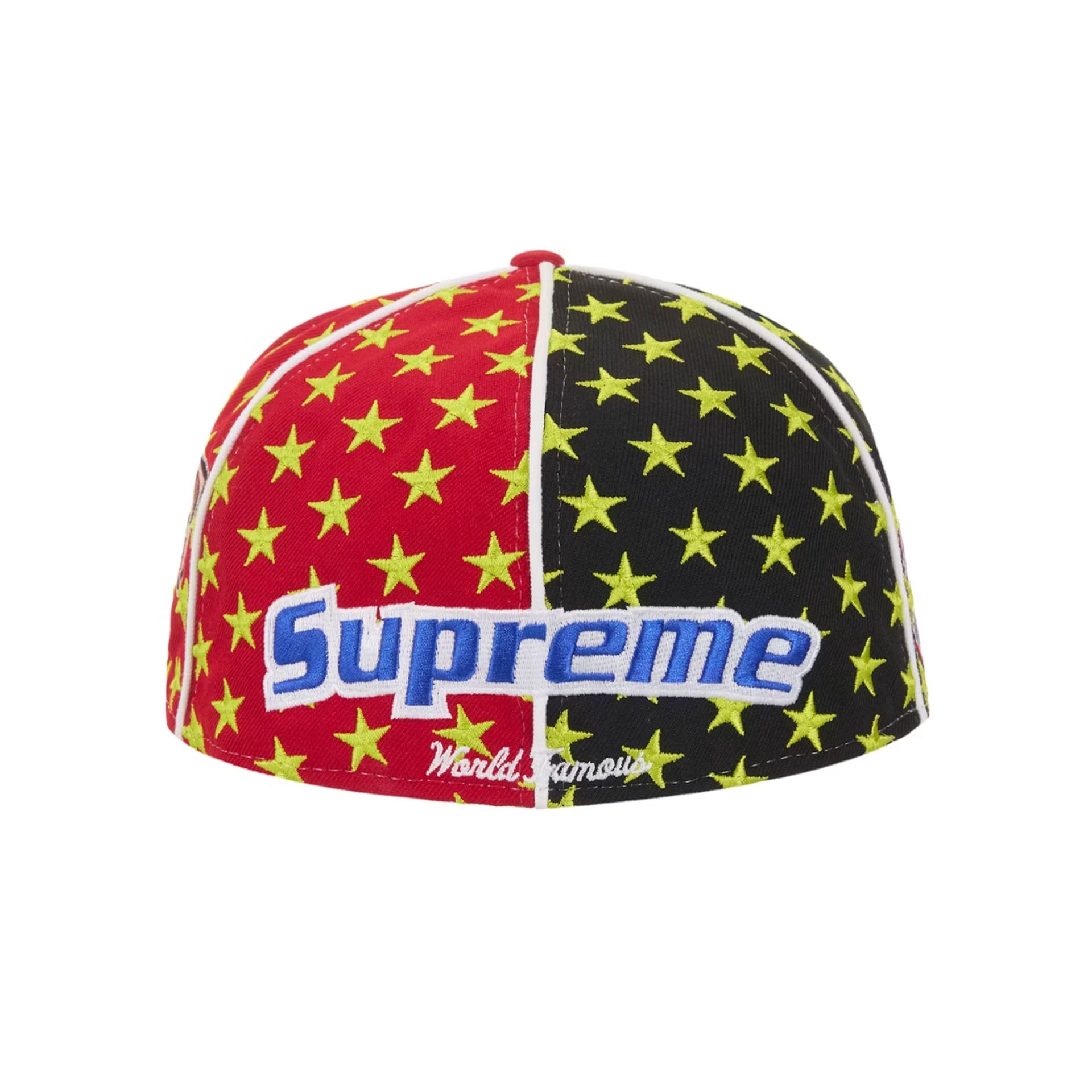 Supreme Mitchell & Ness Teams New Era 59Fifty Fitted Hat Red