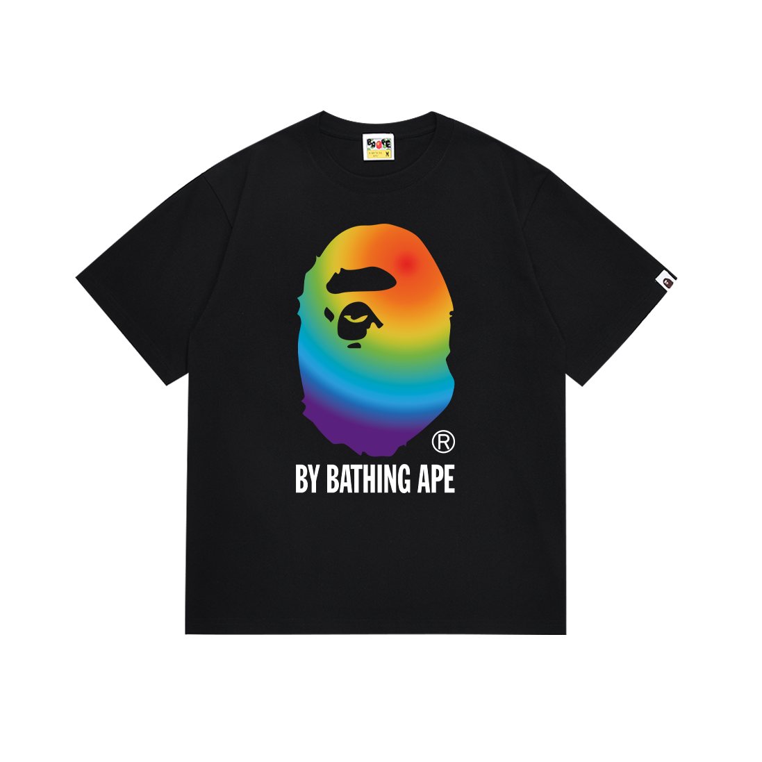 BAPE Rainbow Ape Head Graphic T-Shirt — hero