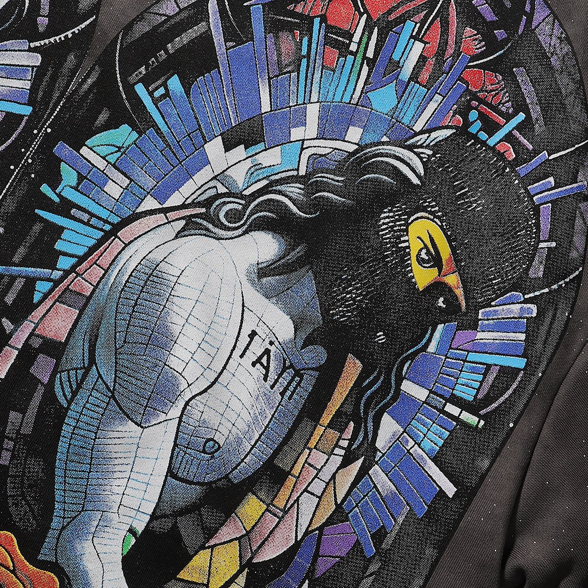 BKYS Revival Saint Graphic Short-Sleeve T-Shirt — detail