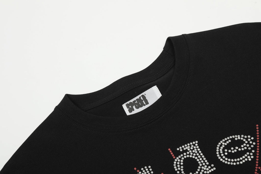 Sp5der Spider Web Graphic T-Shirt — neck_label