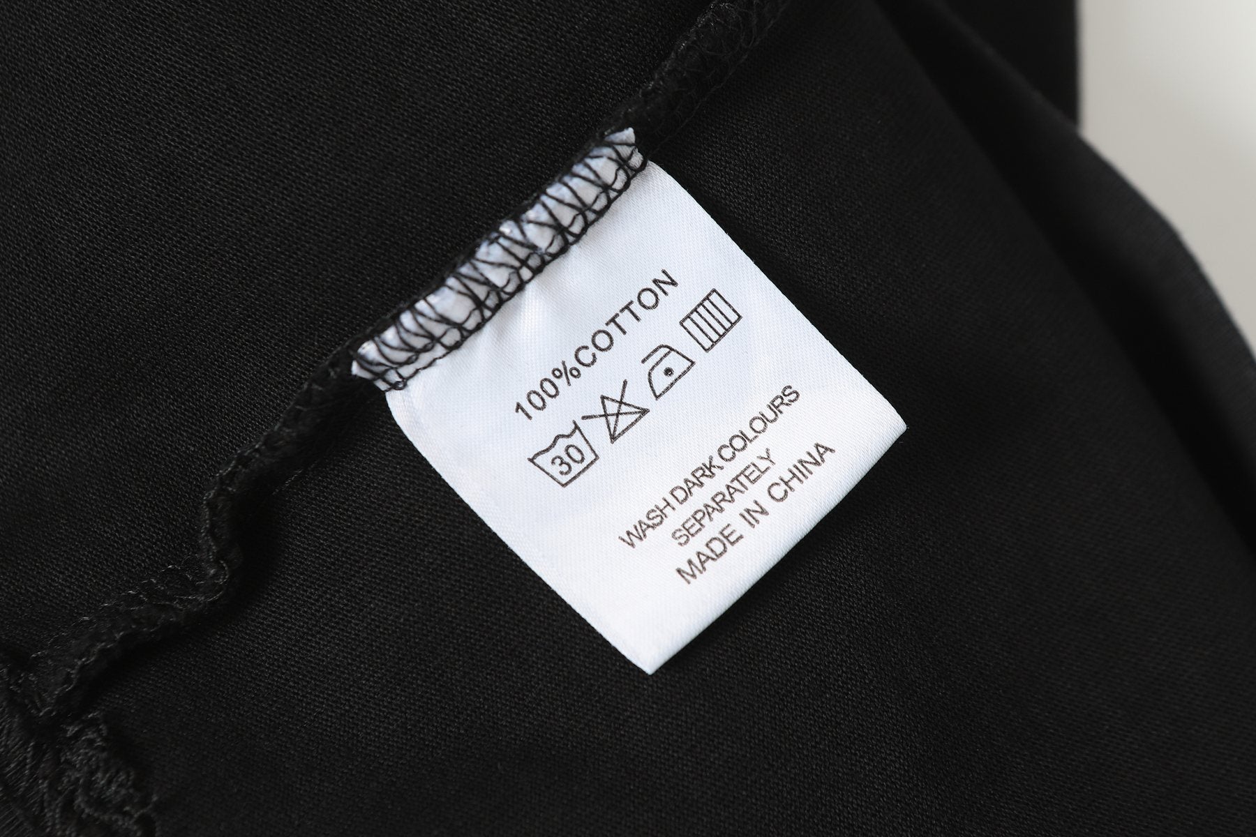 Godspeed Skull City Graphic T-Shirt — neck_label