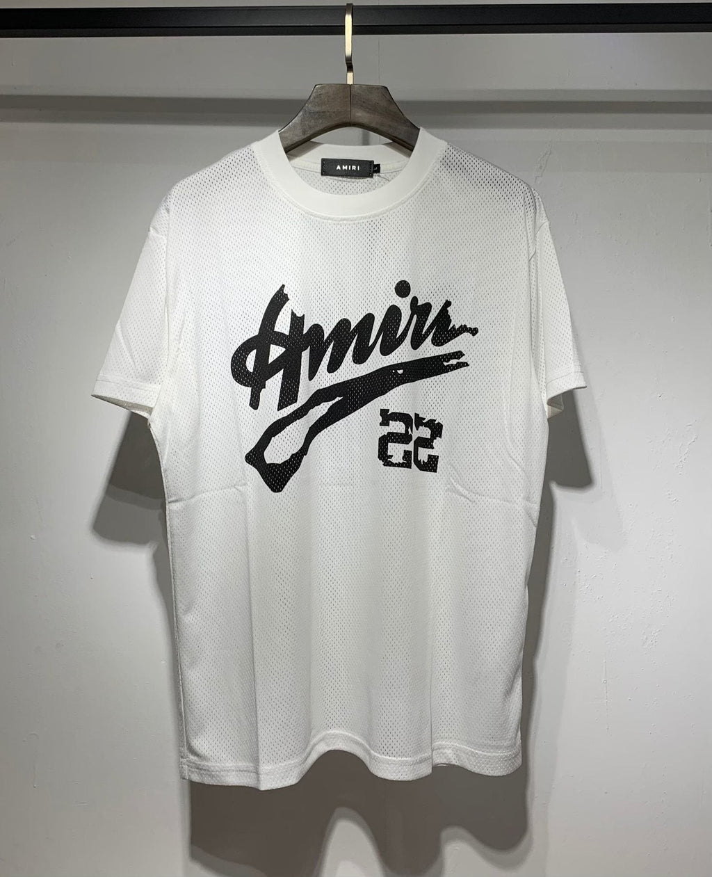 AMIRI 22 Mesh T-Shirt & Shorts Set — front