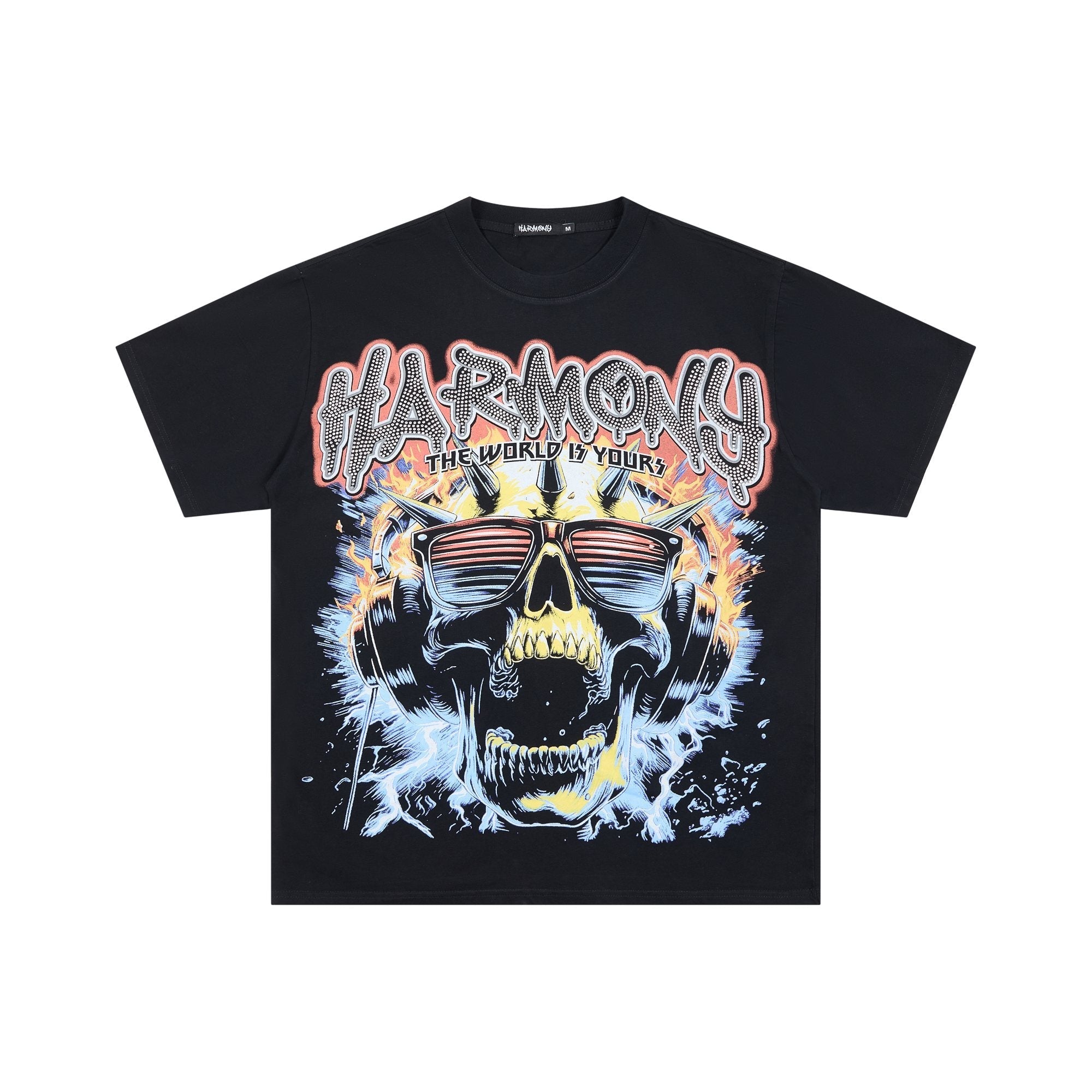HARMONY Skull Graphic Short-Sleeve T-Shirt — hero