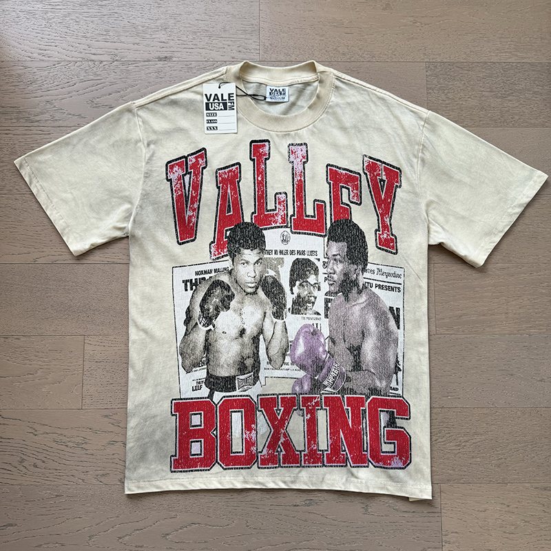 VALE USA Boxing Graphic T-Shirt — front