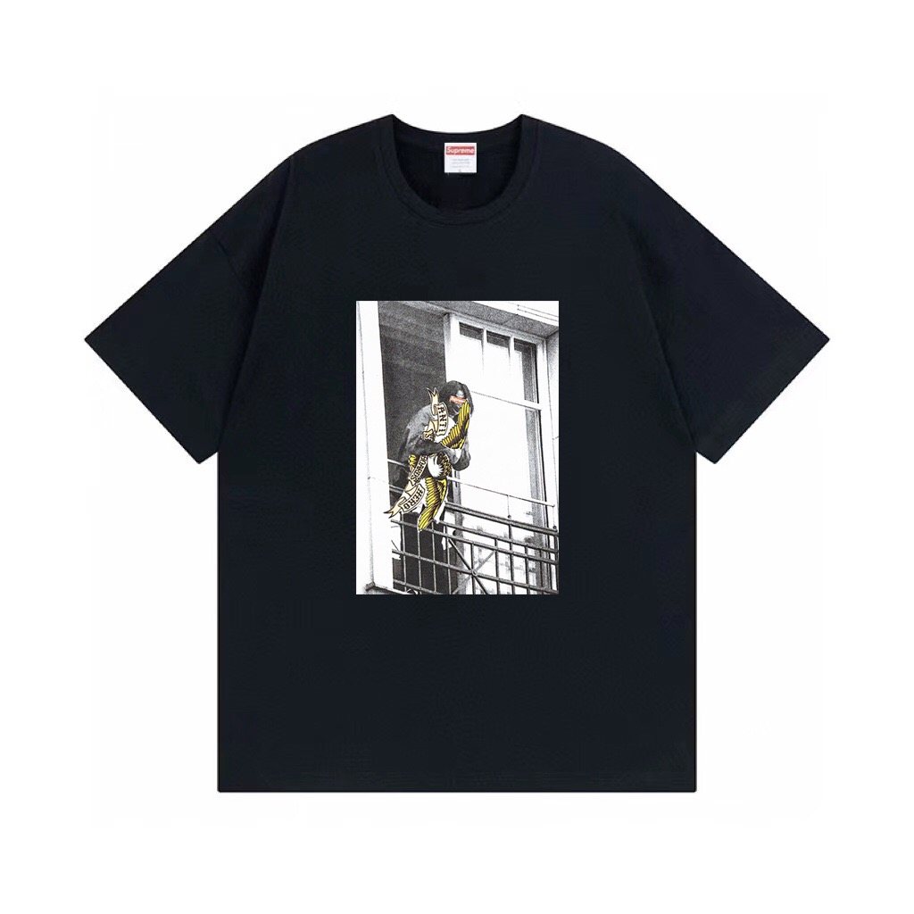 Supreme Antihero Balcony Photo Graphic T-Shirt — hero