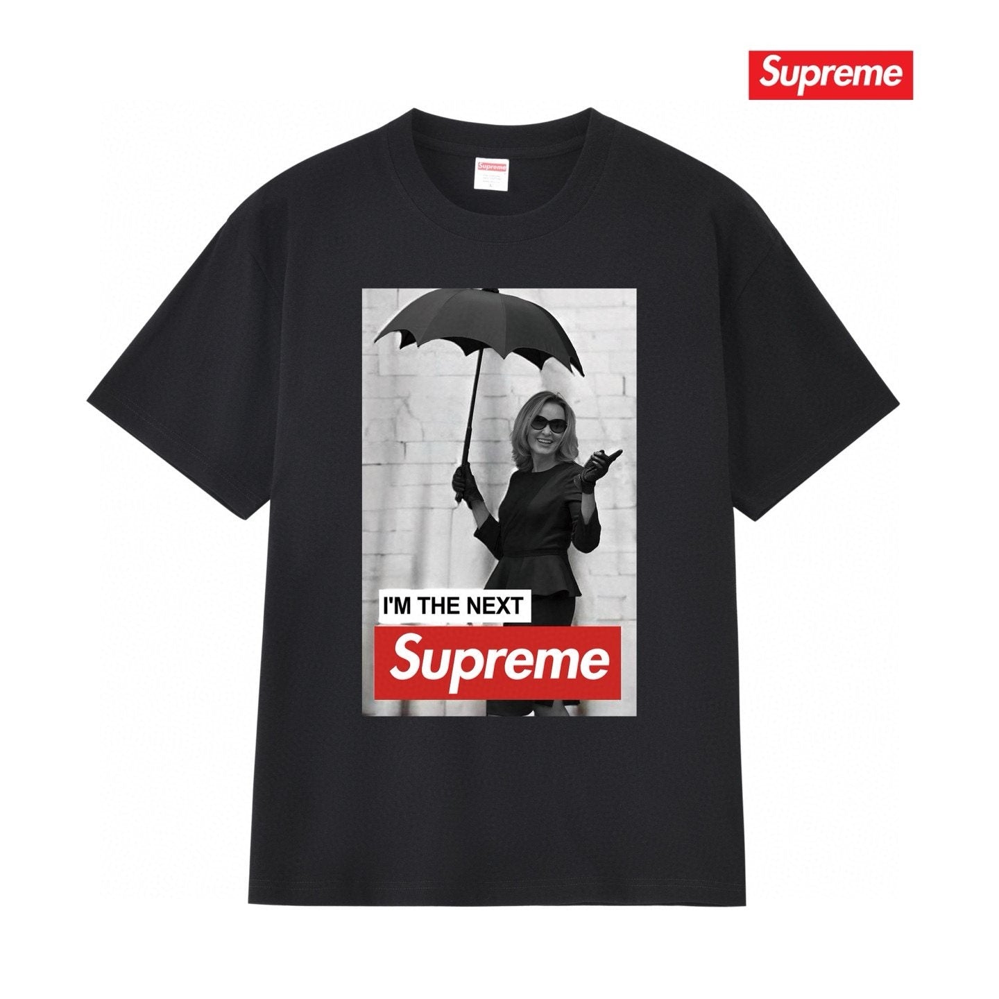 Supreme Umbrella Photo Graphic T-Shirt — front