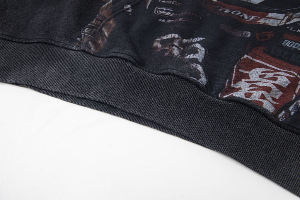 Godspeed Out of Many One Graphic Hoodie — detail