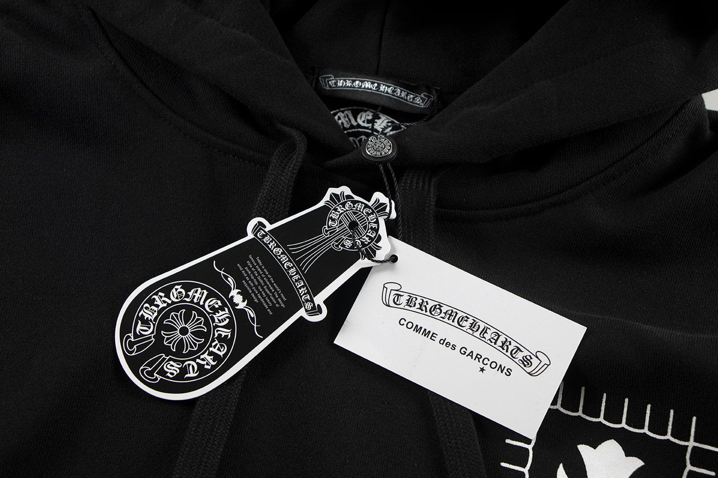 Chrome Hearts Cartoon Figure Graphic Hoodie — hang_tag