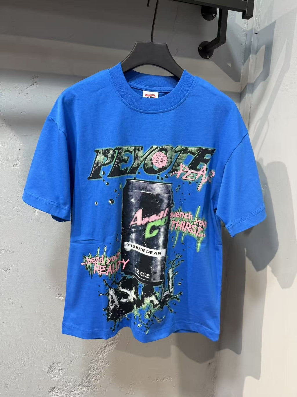 ASAALL Peyote Pear Cactus Graphic Short-Sleeve T-Shirt — front