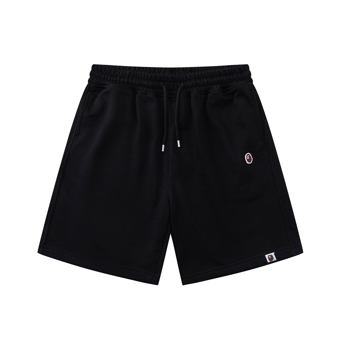 BAPE Ape-Head Logo Drawstring Shorts — front