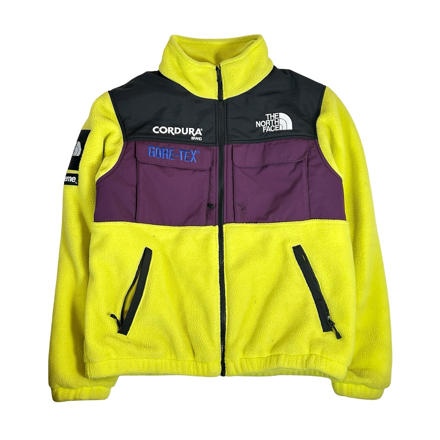 Supreme The North Face Expedition Fleece (FW18) Jacket Sulphur [USED] - M (Used)
