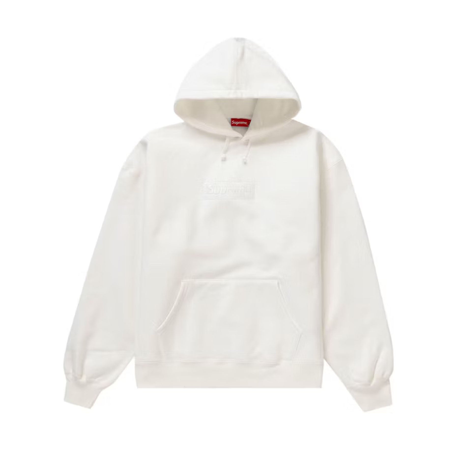 Supreme Box Logo Hooded Sweatshirt (FW23) White