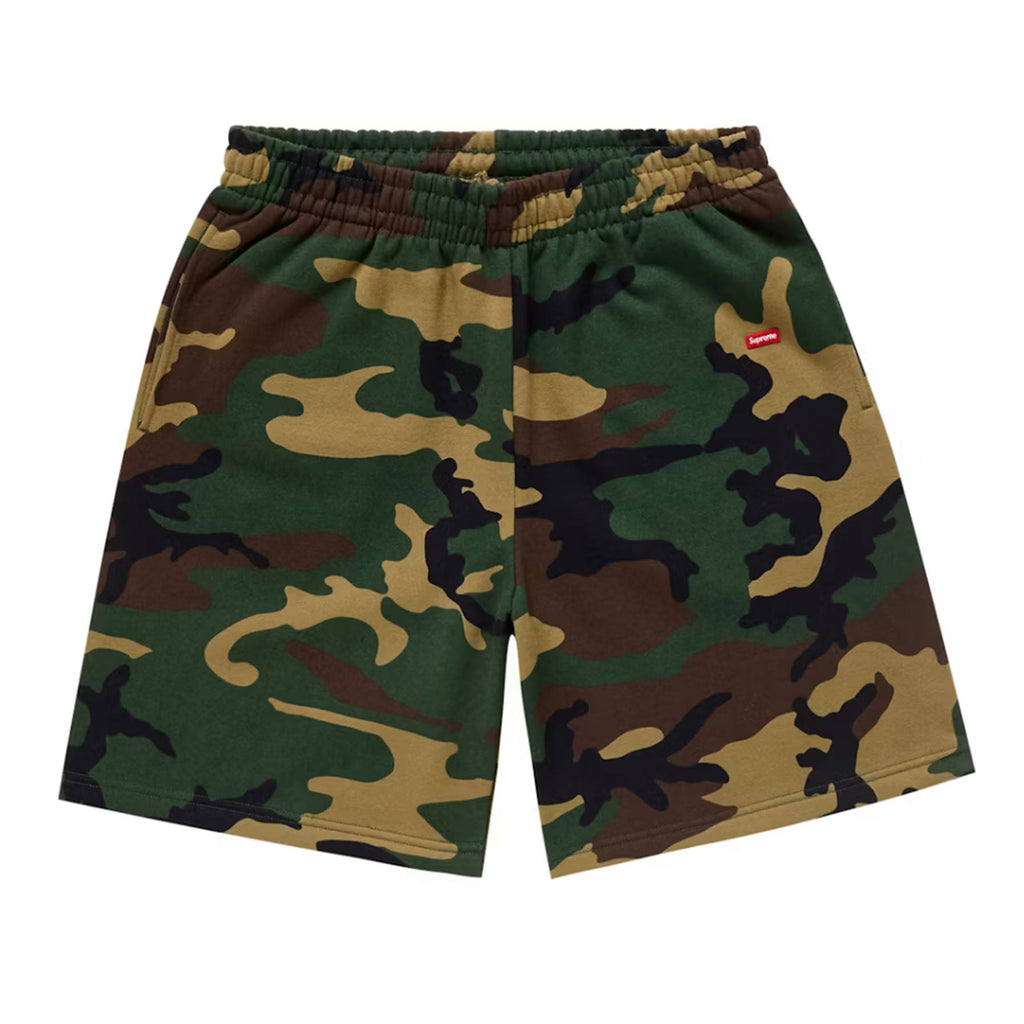 Supreme Small Box Sweatshort (FW24) Woodland Camo